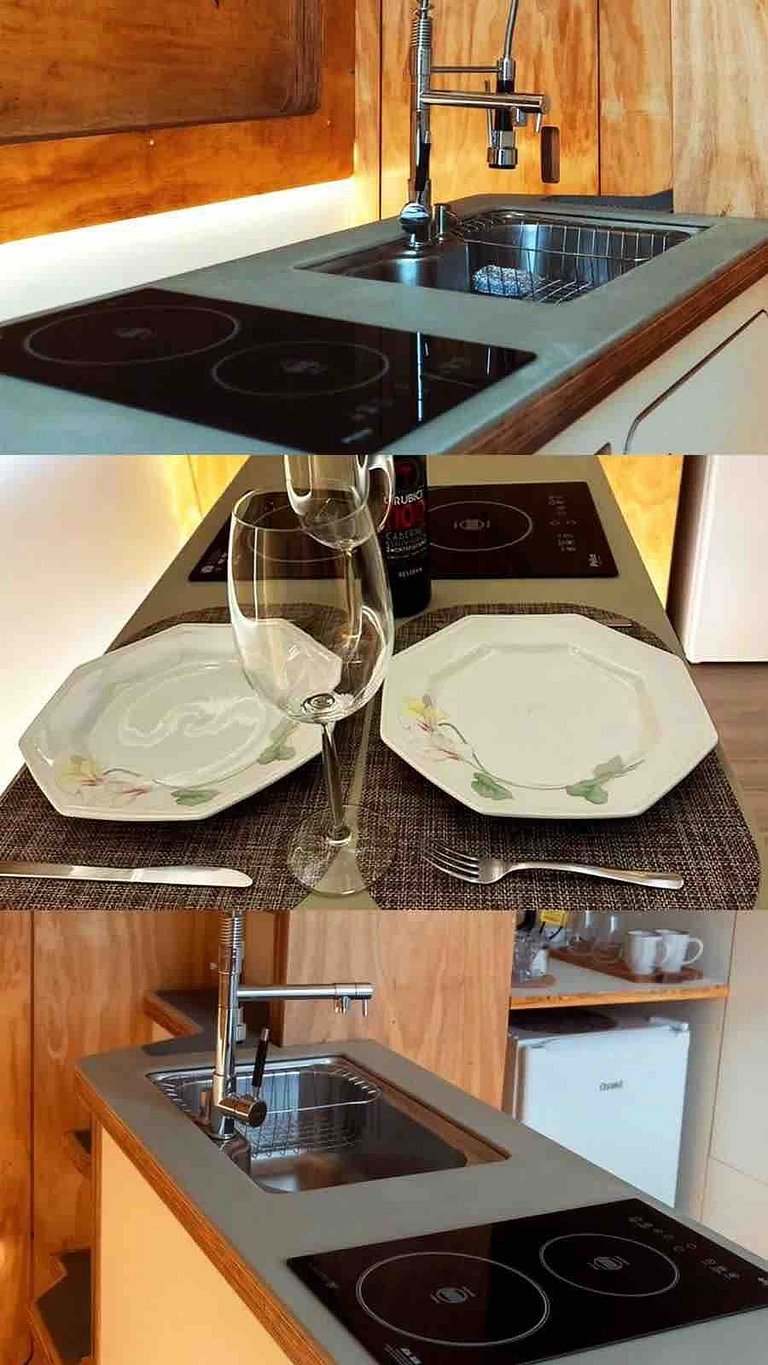 Cápsula Futurística Sol - Vista incrível.