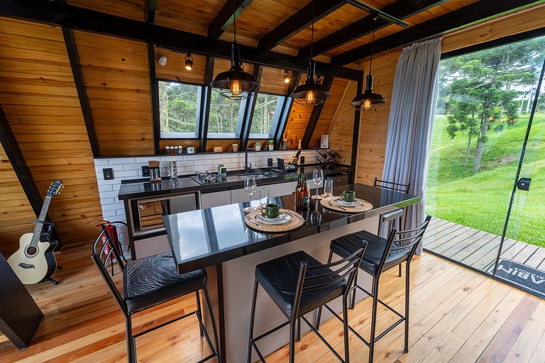 A Cabana Mais Aconchegante da Serra Catarinense.