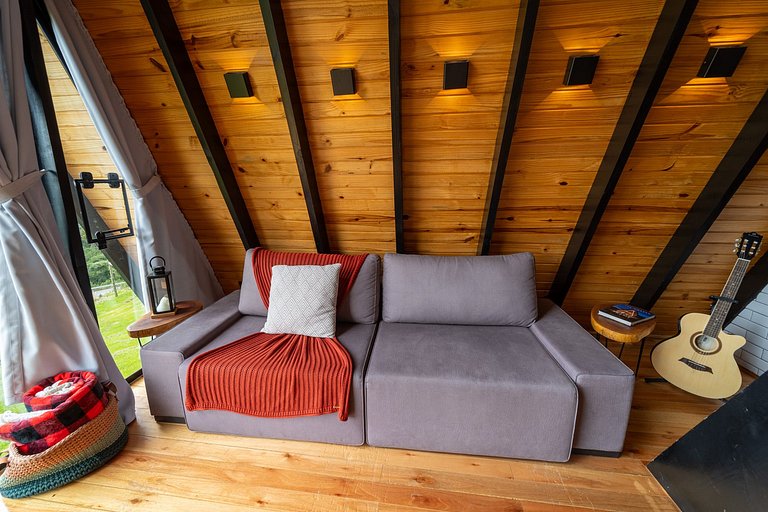 A Cabana Mais Aconchegante da Serra Catarinense.