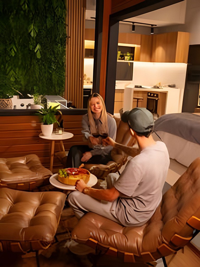 Cabana em Urubici com Banheira de Hidromassagem.