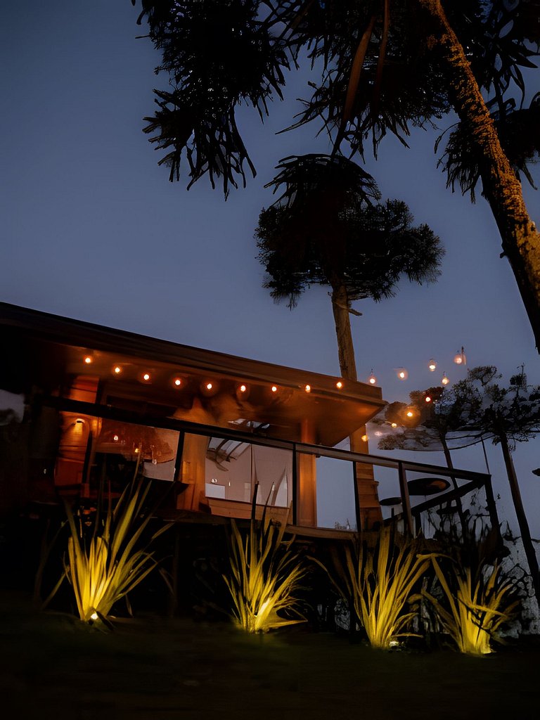 Cabana em Urubici com Banheira de Hidromassagem.