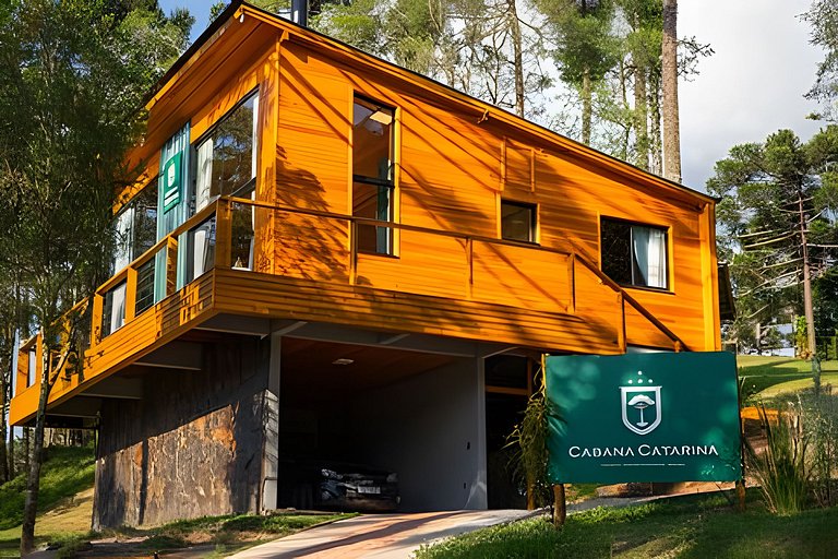 Cabana Imersa Na Natureza -  Conforto e Requinte.
