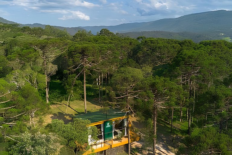 Cabana Imersa Na Natureza -  Conforto e Requinte.
