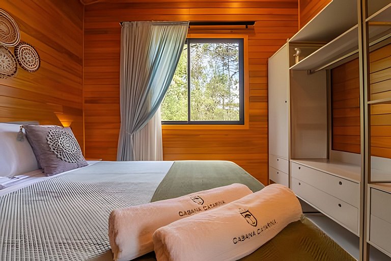Cabana Imersa Na Natureza -  Conforto e Requinte.