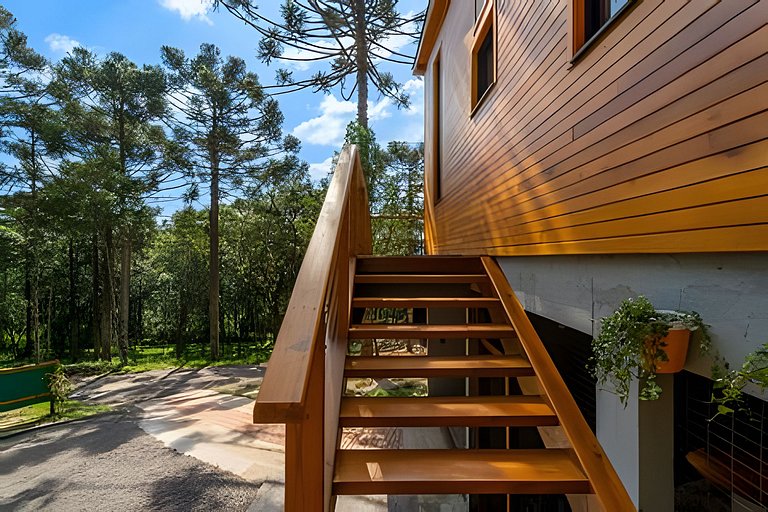 Cabana Imersa Na Natureza -  Conforto e Requinte.
