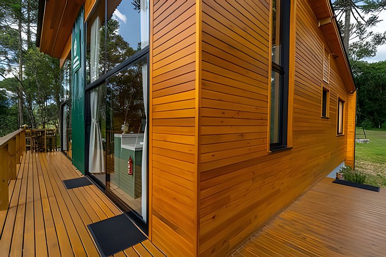 Cabana Imersa Na Natureza -  Conforto e Requinte.