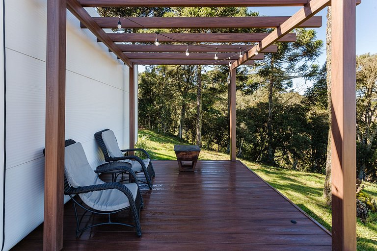 Cápsula Futurística Sol - Vista incrível.