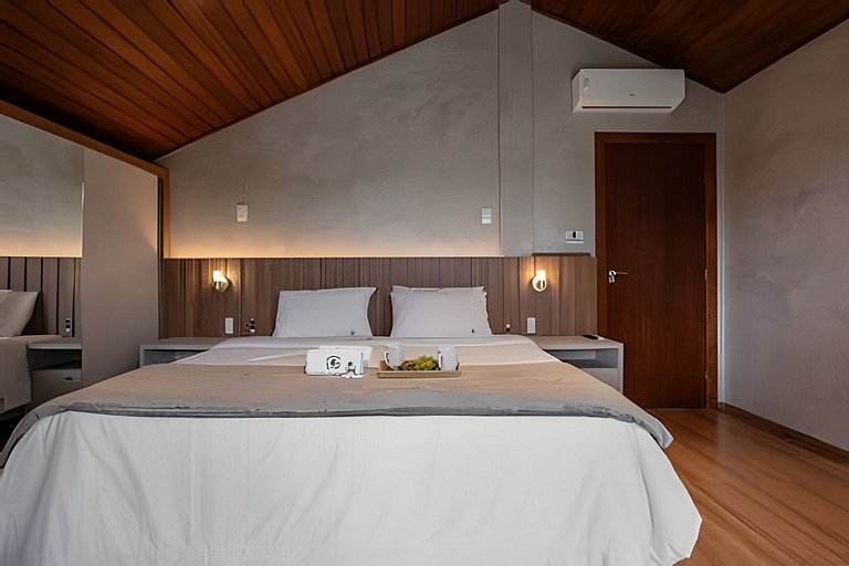 Lindo Chalé Com Lareira, Hidro e Próximo ao Centro