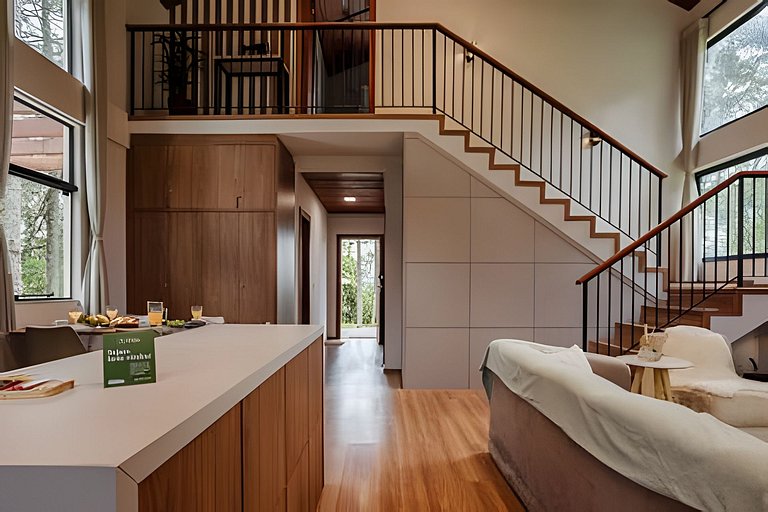 Lindo Chalé Com Lareira, Hidro e Próximo ao Centro