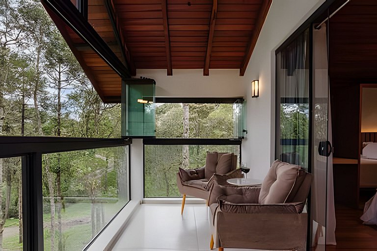 Linda Cabana Com Hidro, Lareira e Prox ao Centro.