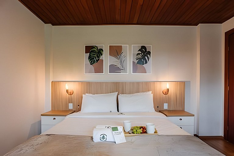 Linda Cabana Com Hidro, Lareira e Prox ao Centro.