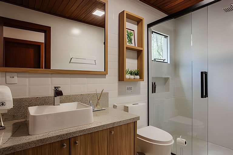 Linda Cabana Com Hidro, Lareira e Prox ao Centro.