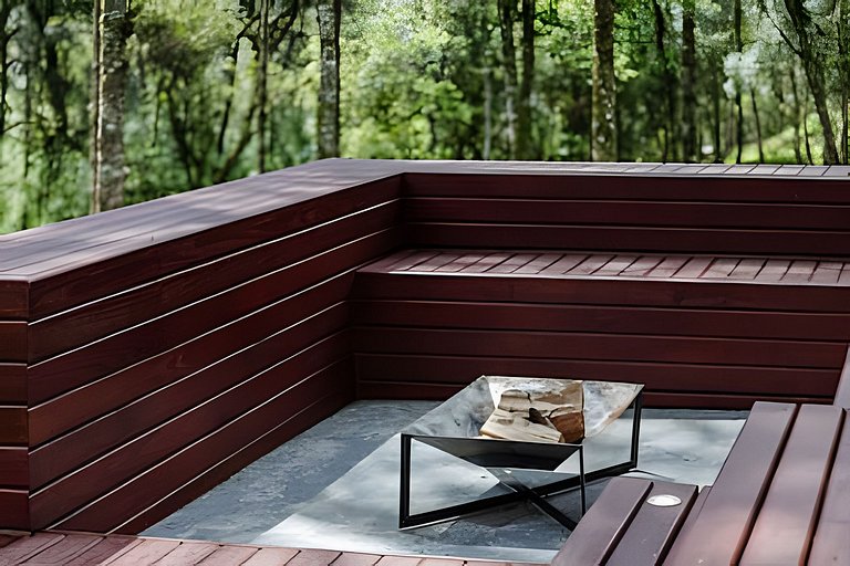 Linda Cabana Com Hidro, Lareira e Prox ao Centro.