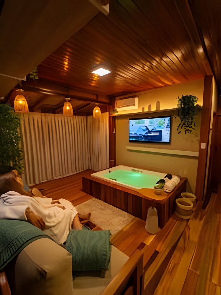 Com Banheira de Hidromassagem e Uma Vista Incrível