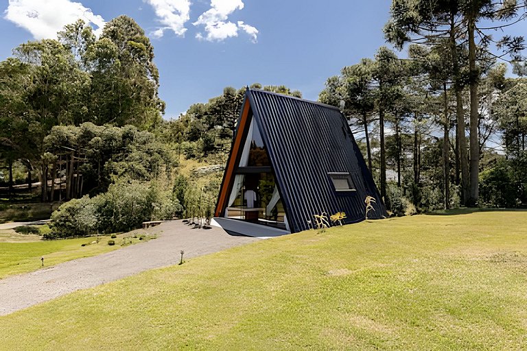 Silêncio, Natureza e Conforto - Chalé Em Urubici.