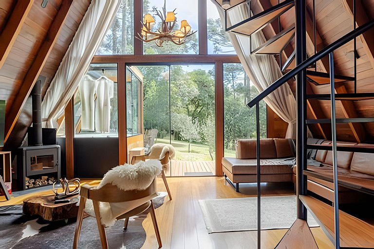 Chalé Confortável Na Serra Catarinense - VL002