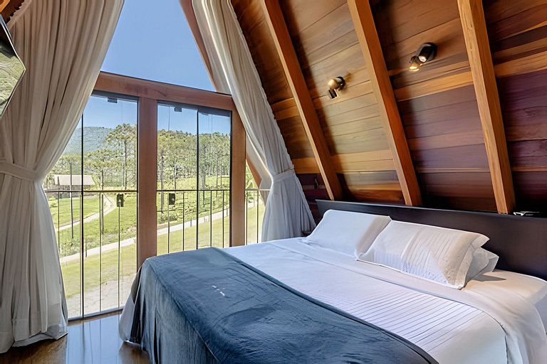 Chalé Premium Com Vista Para as Montanhas - VL002