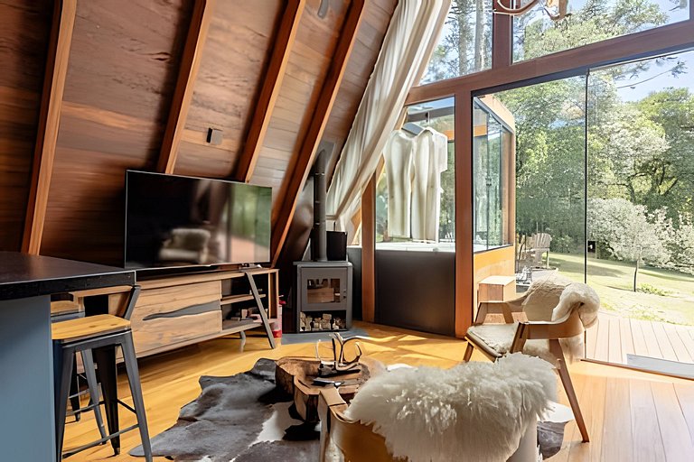 Chalé Premium Com Vista Para as Montanhas - VL002