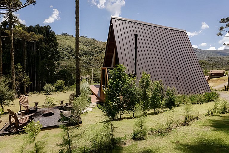 Chalé Premium Com Vista Para as Montanhas - VL001