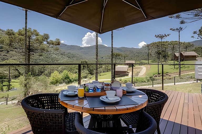 Chalé Premium Com Vista Para as Montanhas - VL001