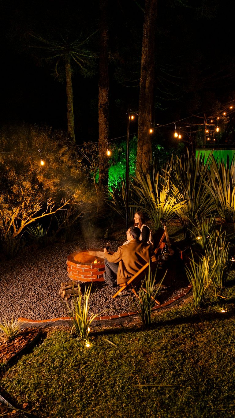 Cabana em Urubici com Banheira de Hidromassagem.