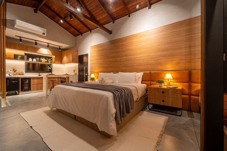 Cabana em Urubici com Banheira de Hidromassagem.