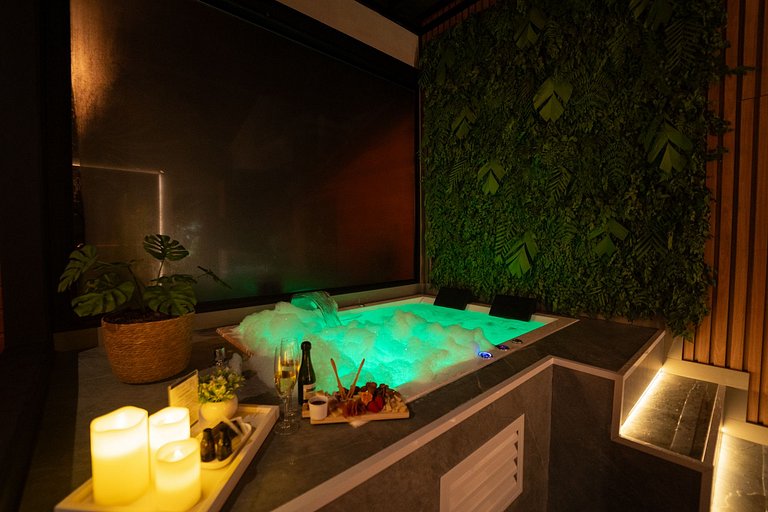 Cabana em Urubici com Banheira de Hidromassagem.