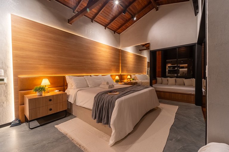 Cabana em Urubici com Banheira de Hidromassagem.