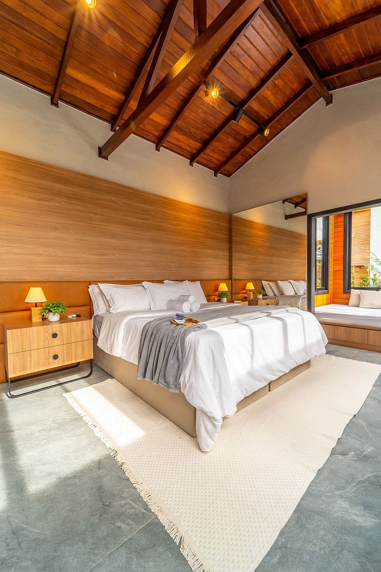 Cabana em Urubici com Banheira de Hidromassagem.