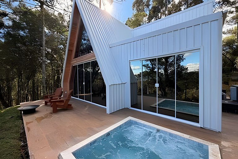 Piscina Privativa Aquecida - 5 Min do Centro.
