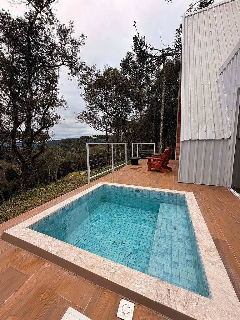 Piscina Privativa Aquecida - 5 Min do Centro.