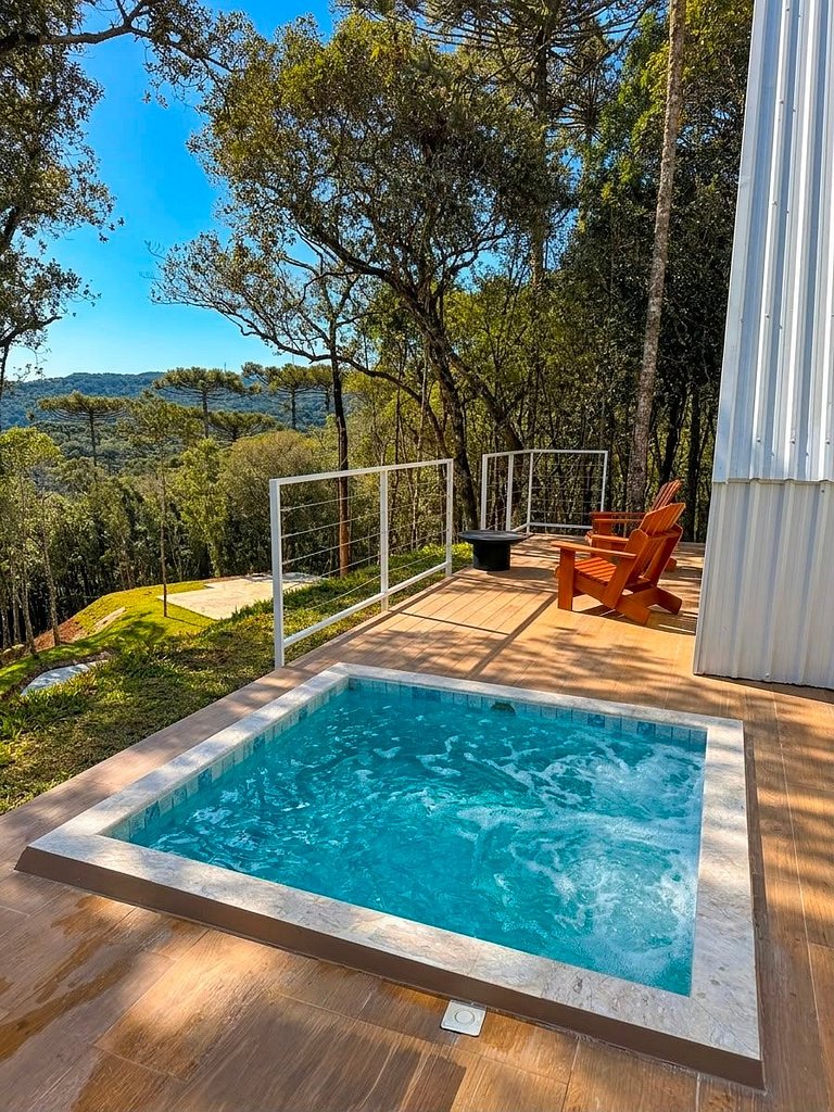 Piscina Privativa Aquecida - 5 Min do Centro.